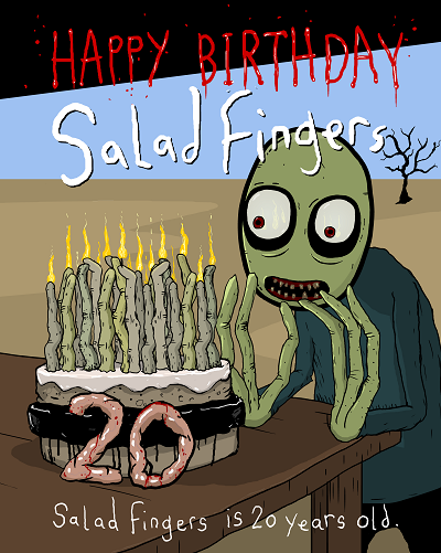 Salad Fingers is 20